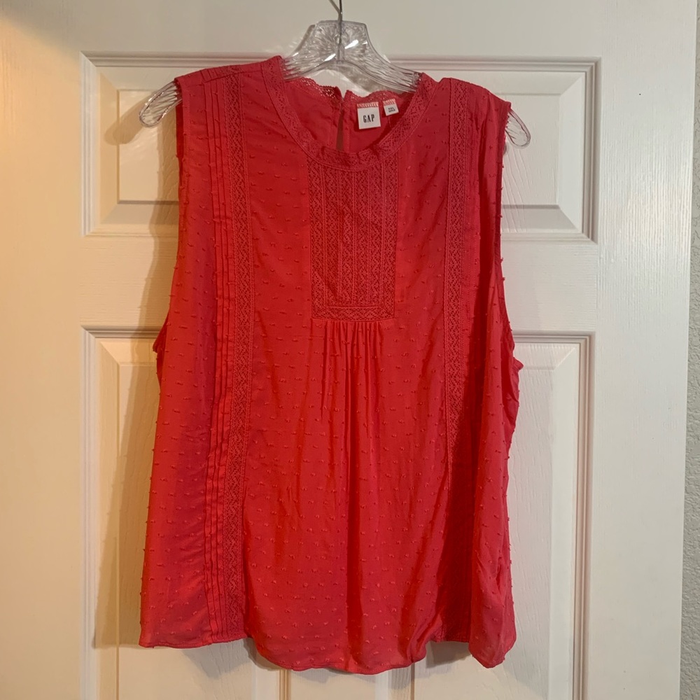 Hot Pink Gap Blouse, Size XXL